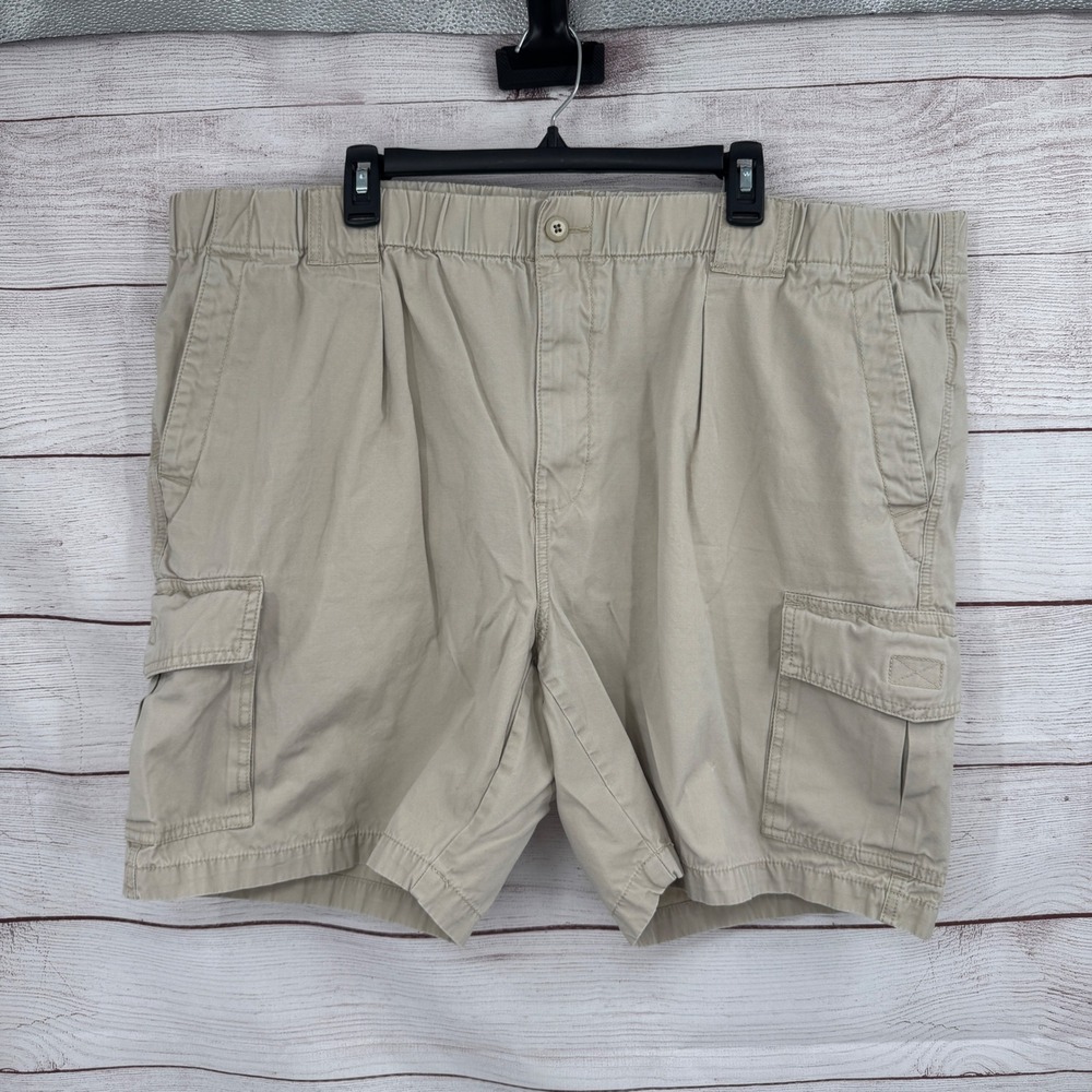 Tommy Bahama Survivor Cargo‎ Shorts Mens 2XB  Elastic Waist Casual